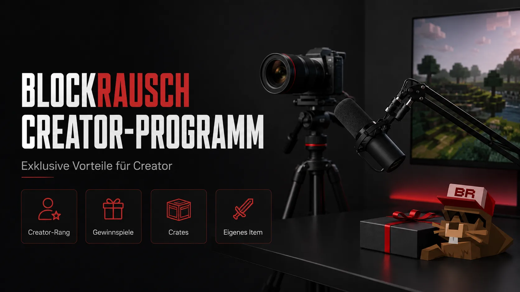 KI generiertes Titelbild: Das BlockRausch Creator-Programm